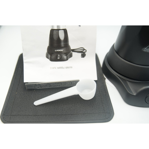LaOion Electric Espresso Moka Coffee Maker | 6-Cup Aluminum Boiler with Safety V - Picture 8 of 8
